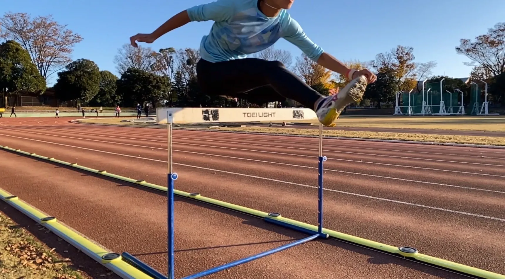 ハードル走の分析：OptoJumpNext