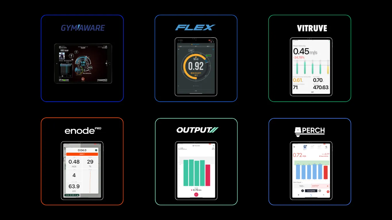 VBTデバイスのリアルタイムフィードバック画面の違いは？